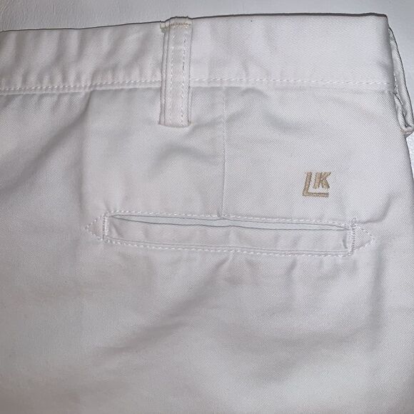 Reprieve Men’s Cotton Blend Relaxed Straight Life Khaki White Pants Size 40/30 - Picture 8 of 11